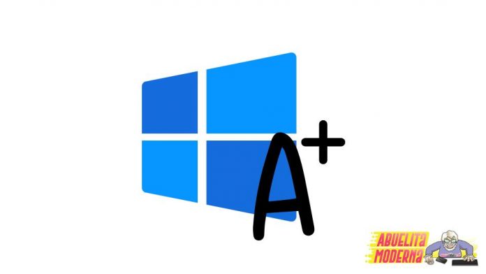 Cómo cambiar el tamano de la letra en Windows